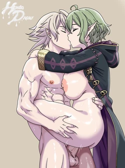 Hentadraw colored illustrations