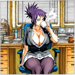 [Narugirls_ai] Office Saga - Anko (Naruto) (Patreon) [AI Generated] 作品封面