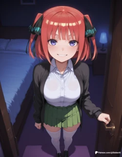 [Stoker] Nakano Nino - Studdy session [AI Generated]