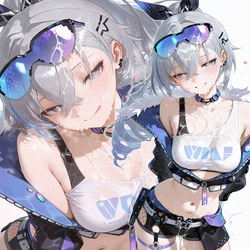 [analucia]silverwolf[AI GENERATED] 作品封面