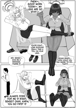 [Sockshop / The Crazy Sock Shop] Karin & Asuna: Disposing of Masochistic Trash-Sperm with Super-Stinky Foot Masturbation 作品封面