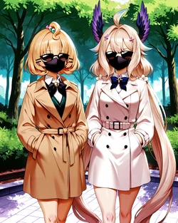 [Silvesta] Enna & Millie exhibitionism [Ai Generated]