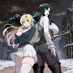 [xXxBATxXx] MILF & Succubus Story #5 [AI Generated]