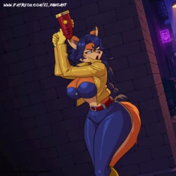 [El_Dancast] Carmelita Fox Gang-Bust (Sly Cooper) (Animated)