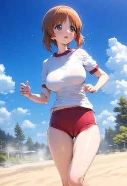 [Mikitoon_studio] Nishizumi Miho Papakatsu 西住みほ - GUP [AI Generated]