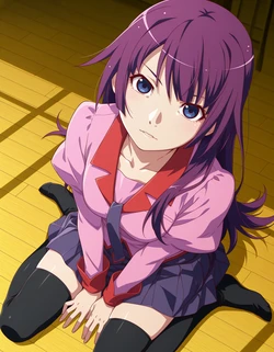 azusa Bakemonogatari – Senjougahara Hitagi 325P [AI Generated] 作品封面