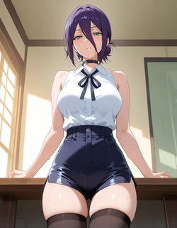 Purpleh31 - Reze (Chainsaw Man) default outfit 246p (Patreon) (AI Generated) 作品封面