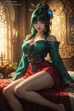 [Patreon] [AiASAG] [4K] 🐱 Mao Mao🌿 - Preview [AI Generated] 作品封面