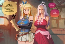 Fairy Tail The Cursed Contract Hoorpy [AI generated]