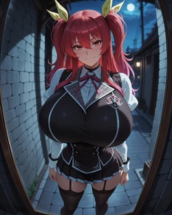 [Magiskuwa] Stella Vermillion | Rakudai Kishi no Eiyuutan #3 [AI Generated] 作品封面
