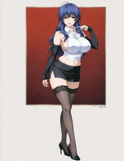 [嘎裡豬排]楠木 茜 123p 双子ノ母性本能 (Patreon) [AI Generated] 作品封面