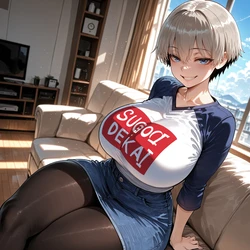 [Miyu] Hana Uzaki: Just Hanging Out  [AI Generated] 作品封面