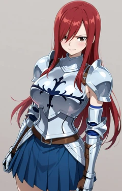 my Erza Scarlet collection ( Ai generated ) 作品封面
