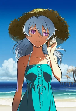 [Pixiv] hEt3$tIoZR (2710935) - A Honeymoon in the South, a Reunion with an Ex-Girlfriend. Something Was Bound to Happen… [AI Generated] 作品封面