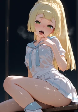 [Custom Firingu] | Lillie (Pokemon) (AI Generated)