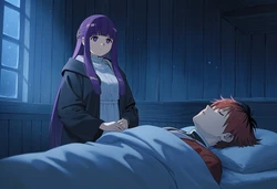 Mikitoon Fern x Stark フェルン×シュタルク [Cute] [AI Generated] 作品封面