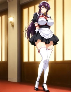 [嘎裡豬排]白崎美和子 113p 爆乳メイド狩り (Patreon) [AI Generated] 作品封面