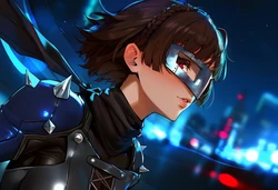 [MOKIIIMOKIII] Niijima Makoto [AI Generated] 作品封面