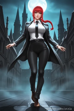 [Axxia] Makima - Chainsaw Man [AI Generated] 作品封面