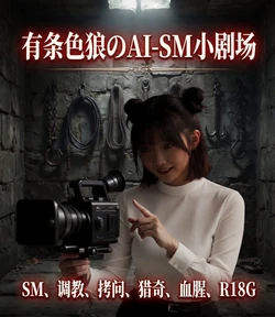 有条色狼的AI-SM小剧场 [AI Generated] 作品封面