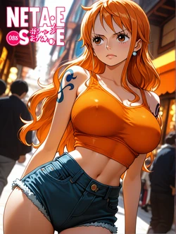 [Pirate Wind Cat] Nami Sunday Shopping [AI Generated] 作品封面