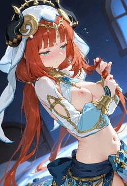 [メロンパン] Nilou (Genshin Impact) [AI Generated] 作品封面