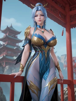 [AI Generated]大主宰-九幽雀，择天记-白落衡 作品封面