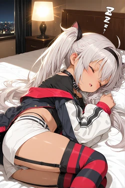 [Chisato] 睡眠姦 魔使マオ [AI Generated] 作品封面