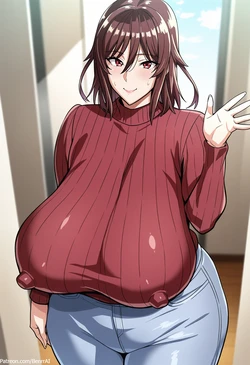 [BenrrAI] MIZUKI SHIRANUI LOSES TO SHORT UGLY MAN [AI Generated] 作品封面