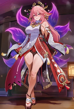 [AyakaStar] 八重神子 yae miko [AI Generated] 作品封面