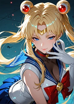 Sailor Moon cartoon parody 3d [AI Generated]