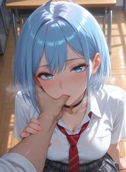 AlArt GiWu - Himari Inuzuka - Danjo no Yuujou wa Seiritsu Suru (¡¡Iya, Shinai!!) (Patreon) [AI Generated] 作品封面