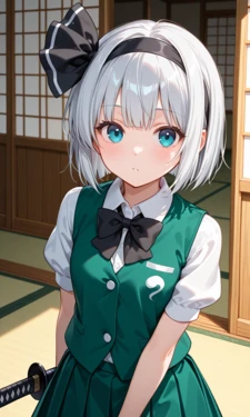 [Angelo] Youmu Konpaku [AI Generated] 作品封面