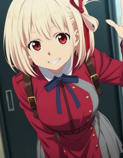 [azusa PATREON] Lycoris Recoil – Nishikigi Chisato 300P [AI Generated] 作品封面