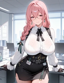 [HONEY935] Yanagi Tsukishiro [AI Generated] 作品封面