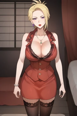 [McAI69] Final Fantasy ScarletxClaude SPH Femdom  01 [AI Generated] 作品封面