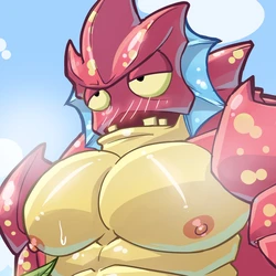 [Covet Hiss] Gargantaur x Peashooter (Plants vs. Zombies) 作品封面