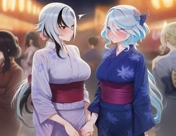 kkoi フタナリ百合) アルⅹフリ (130+枚image) arlecchino x furina [AI Generated]