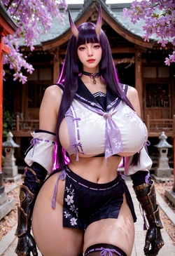 [Akatsuki Ichika World] Oni Sera spicy [AI generated] 作品封面
