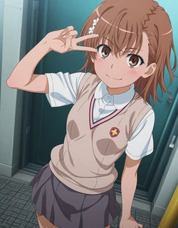 [azusa PATREON] A Certain Scientific Railgun – Misaka Mikoto 300P [AI Generated] 作品封面