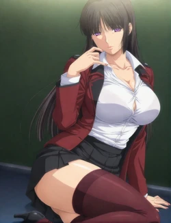 [嘎裡豬排]黒滝 凛 100p 最終痴漢電車3 (Patreon) [AI Generated] 作品封面