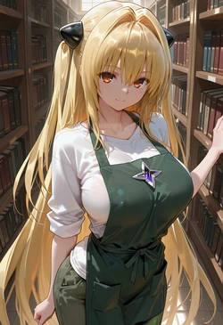 [マイネームルナ] Pregnant Belly Library Series Golden Darkness [Sample] [AI Generated]