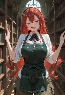[マイネームルナ] Pregnant Belly Library Series Eris Boreas Greyrat [Sample] [AI Generated]