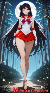 [NatsuYoru] Hino Rei (Sailor Moon) [AI Generated] 作品封面