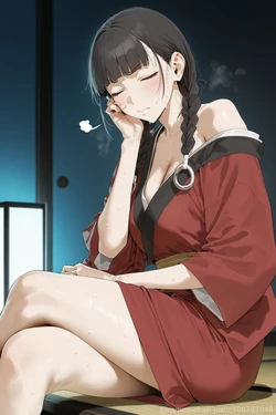 【Ramen-chan】Asano Rin_Sub (Mugen no Juunin) [AI Generated] 作品封面