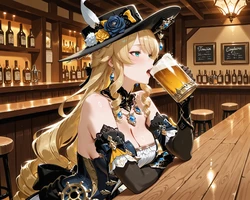 Lanmon AI-Navia (Genshin Impact) (550p)(Patreon) [AI Generated] 作品封面