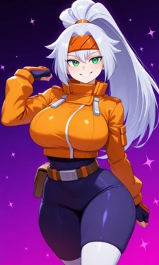 DaidoujiPV Megaman ZX Advent - Ashe~ (Omega XL Gallery! 150 pics!). [AI Generated] 作品封面
