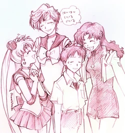 sailor moon art compilation 作品封面