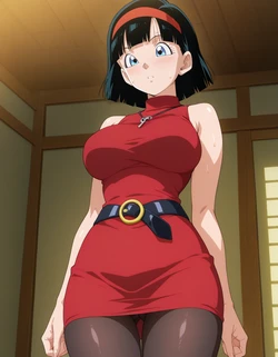 Purpleh31 - Videl default outfit 259p (Patreon) (AI Generated) 作品封面