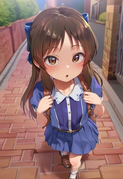 [agargreen] ありすの訪問 [AI Generated]